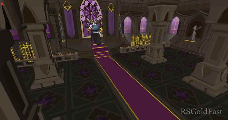 Mage Using the Sanguinesti Staff