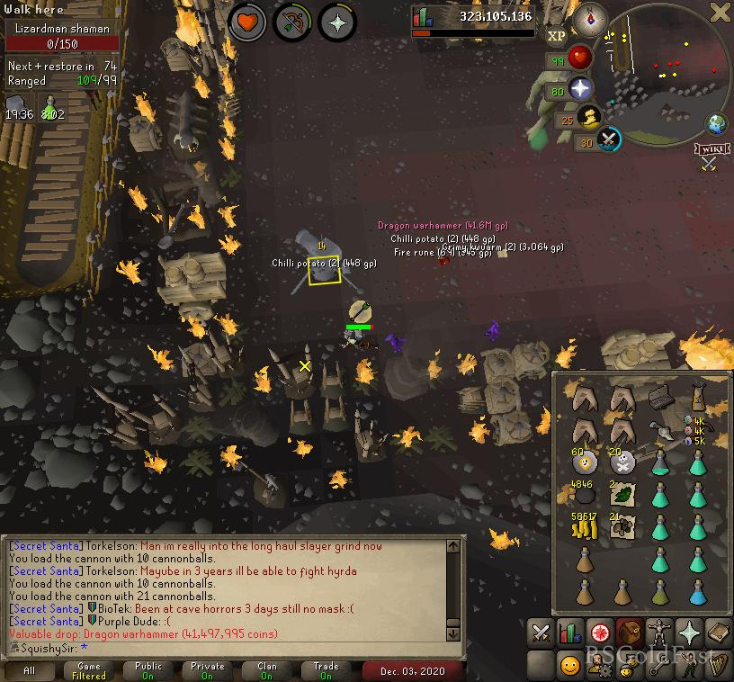 Dragon Warhammer Special Attack